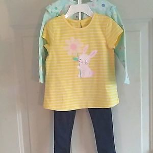 3 piece set for little girls. NWOT